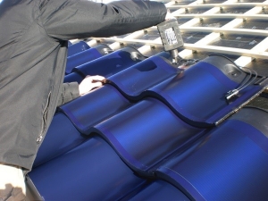 Sole dakpan zonnepanelen