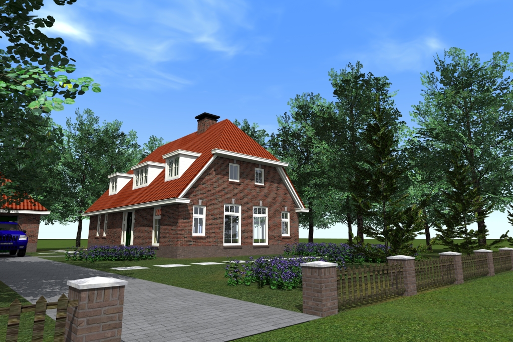 Vrijstaande woning Achterveld