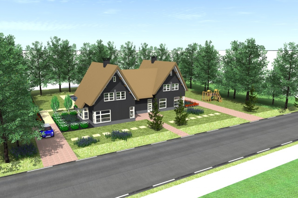 Twee-onder-een kap woning Voorthuizen