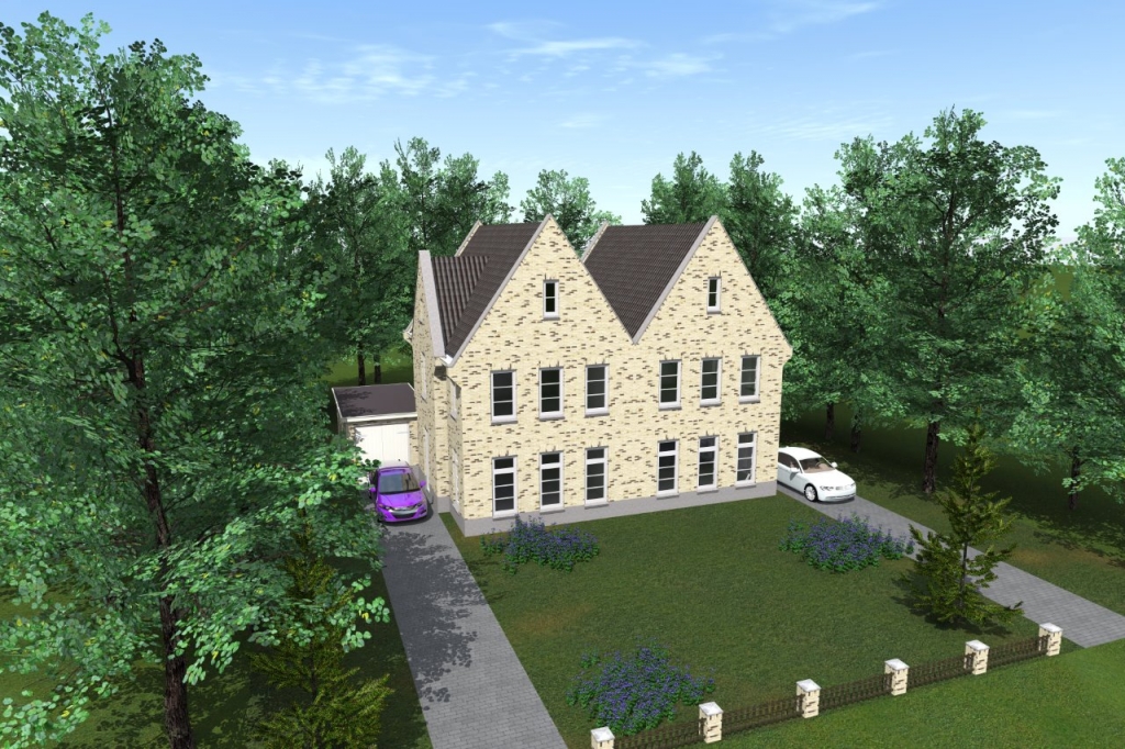 Twee-onder-een kap woning Zwartebroek