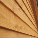 Houten gevelbekleding