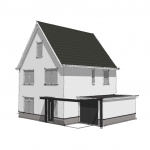 Ontwerpstudie Vrijstaande woning Barneveld
