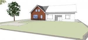 Verbouw van een woning te Kootwijkerbroek