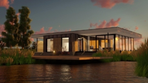 Vrijstaande woning Blauwestad