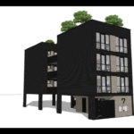 Ontwerpstudie studio appartementen Veenendaal