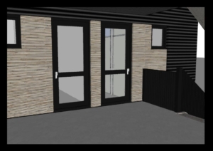 Ontwerpstudie studio appartementen Veenendaal