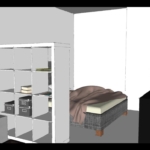 Ontwerpstudie studio appartementen Veenendaal