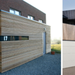 Houten gevel