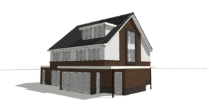 twee-onder-een-kap woning Nieuwerbrug