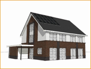 twee-onder-een-kap woning Nieuwerbrug